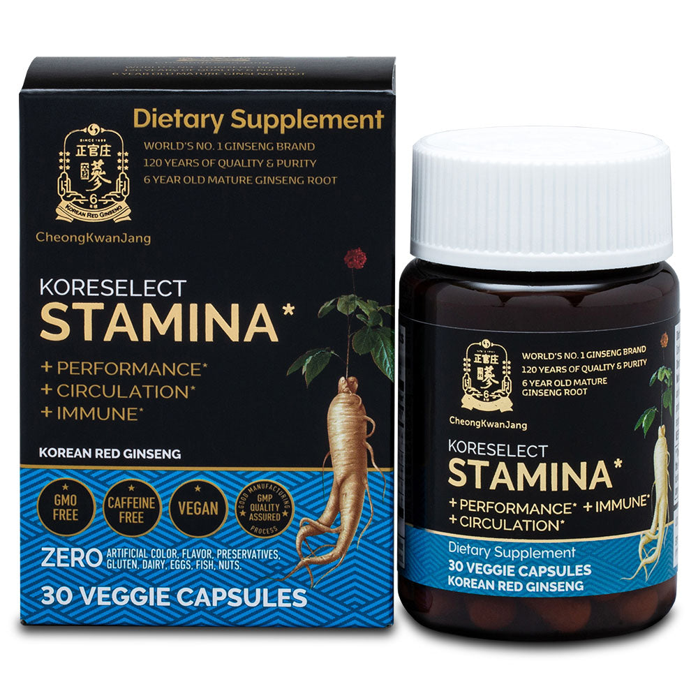 Koreselect Stamina: The Natural Way to Boost Stamina